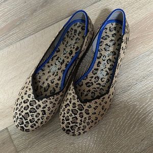 Rothy's Cheetah Print Flat, size 9